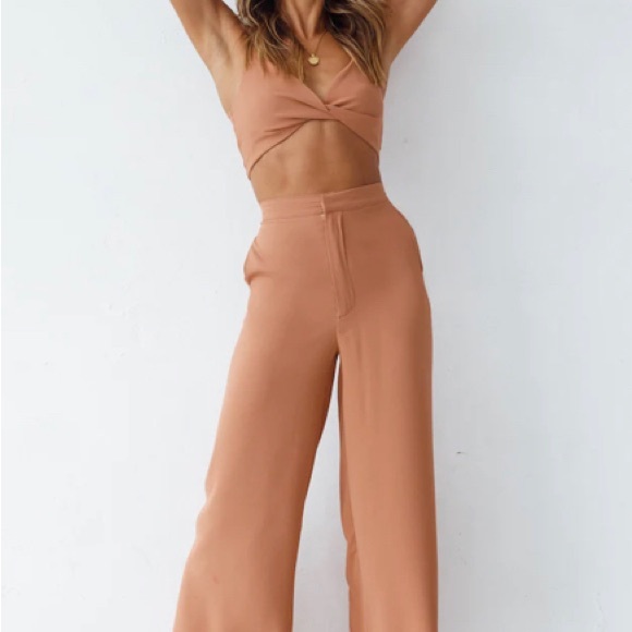 NWT VergeGirl/FortunateOne Everywhere You Are Crop Top and Pants [SOLD] - Picture 2 of 5